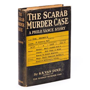 VAN DINE, S.S. The Scarab Murder Case.